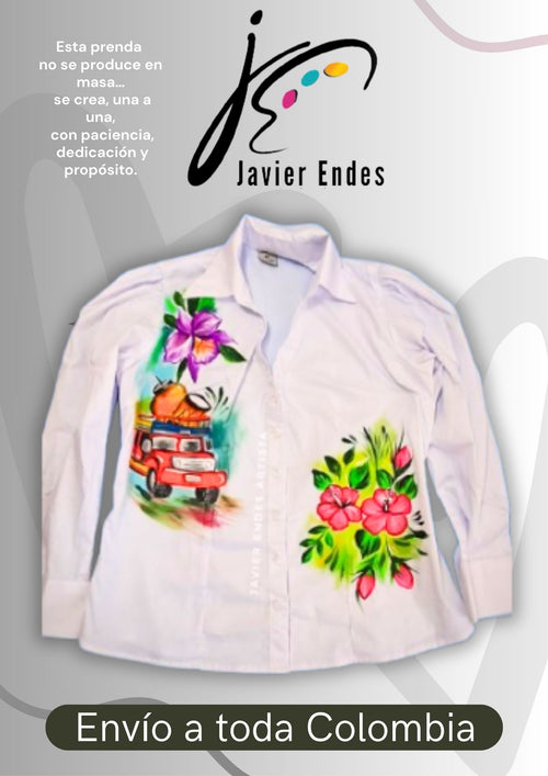 Camisas pintadas a mano